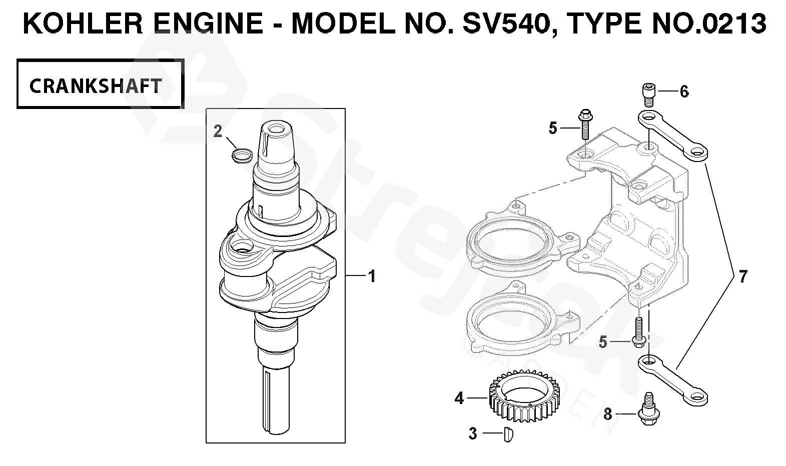 kohler sv540 parts diagram