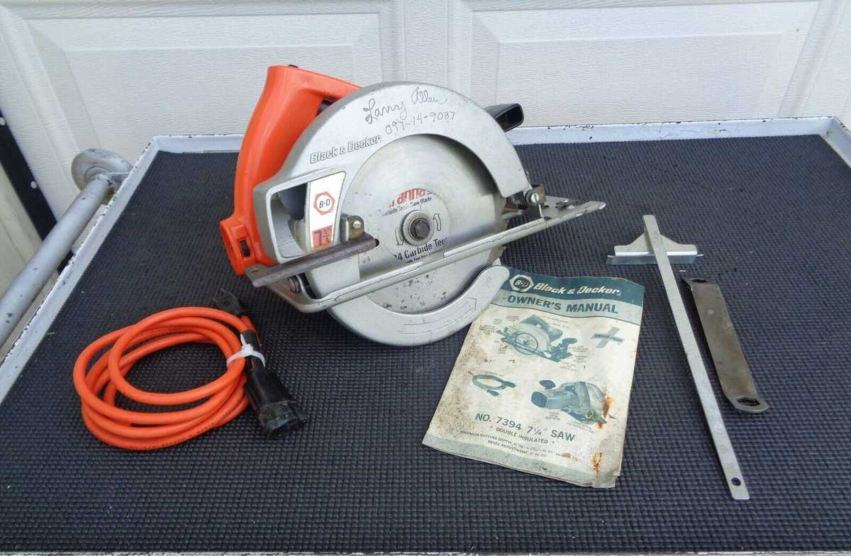 black and decker circular saw parts diagram