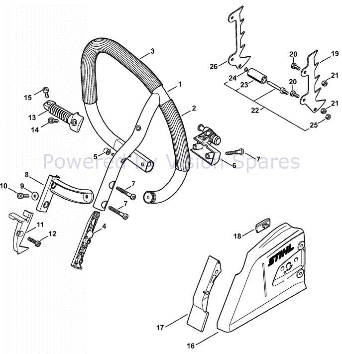 stihl 009l parts diagram