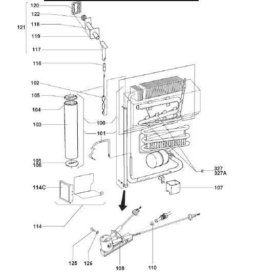 dometic fridge parts diagram