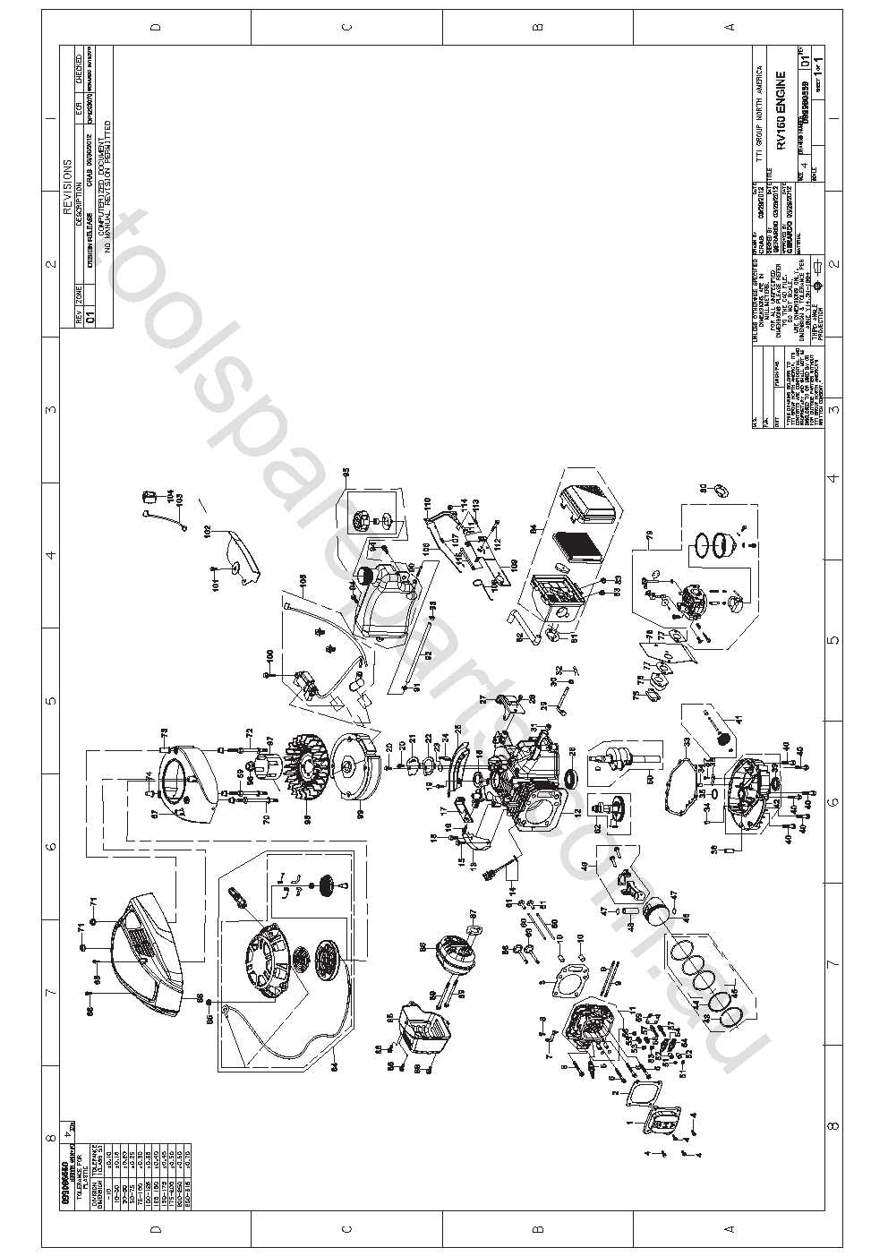 ryobi electric pressure washer parts diagram