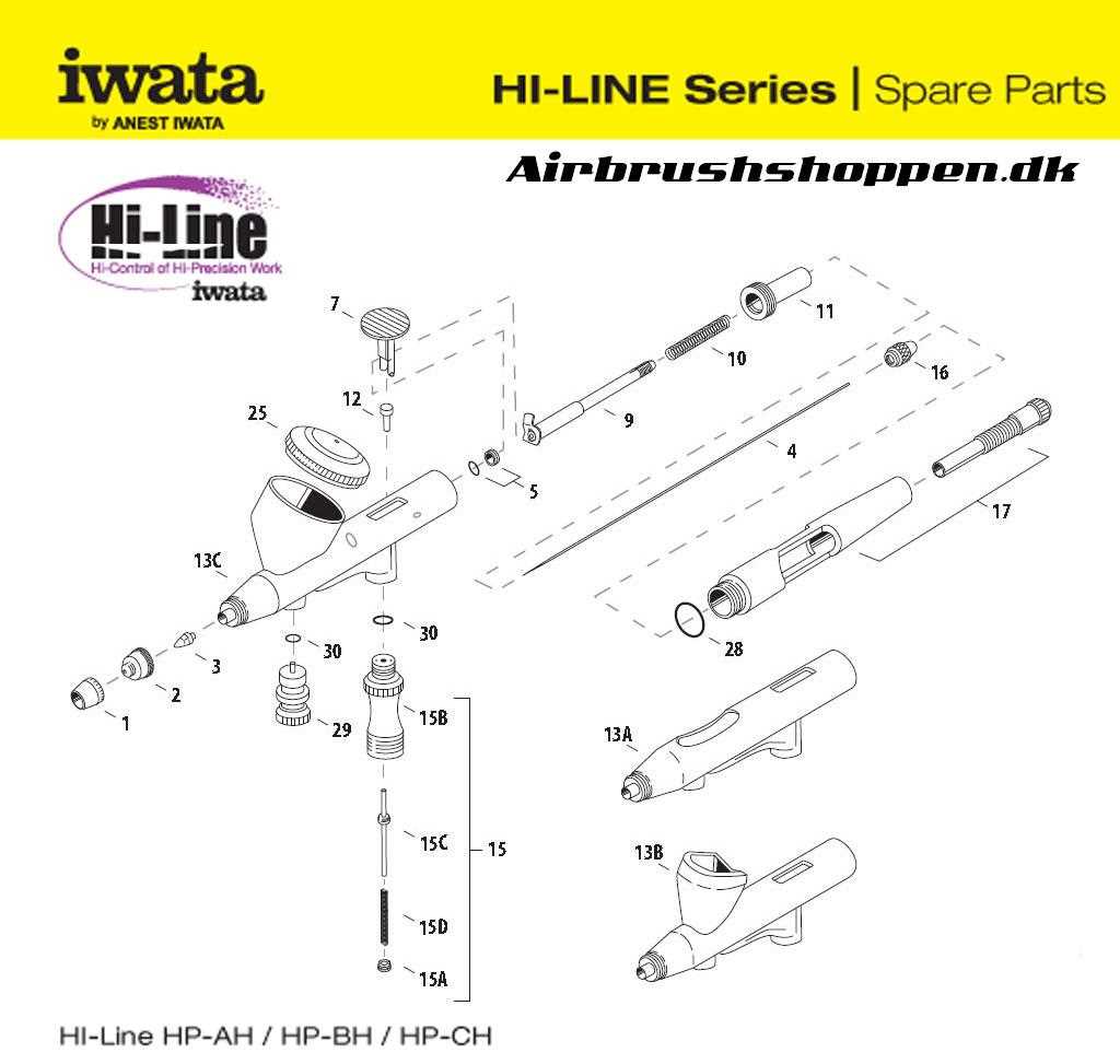 iwata hp c plus parts diagram