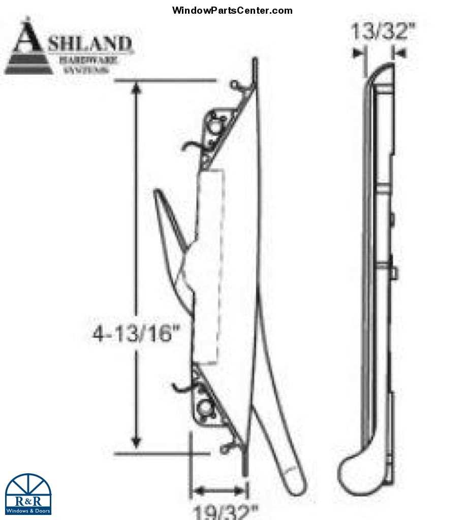 jeld wen casement window parts diagram