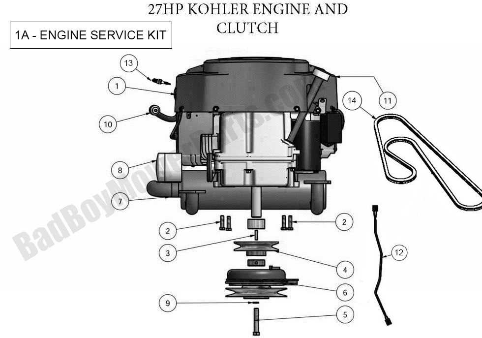 kohler command 22 hp engine parts diagram