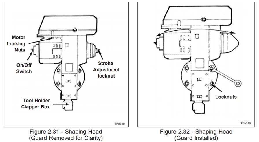 bridgeport 2j head parts diagram