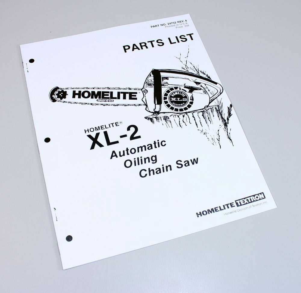 homelite xl parts diagram