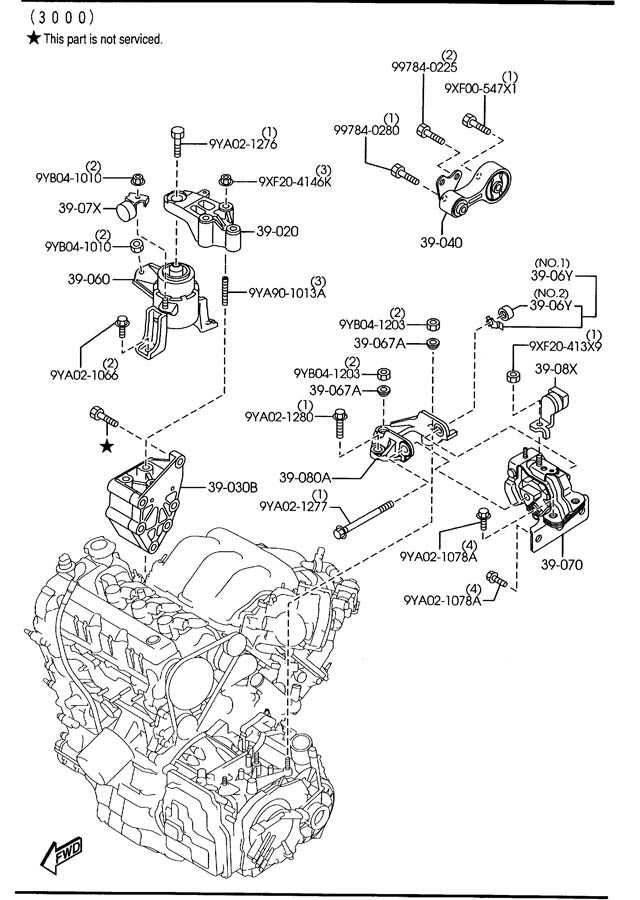 2005 mazda 3 parts diagram