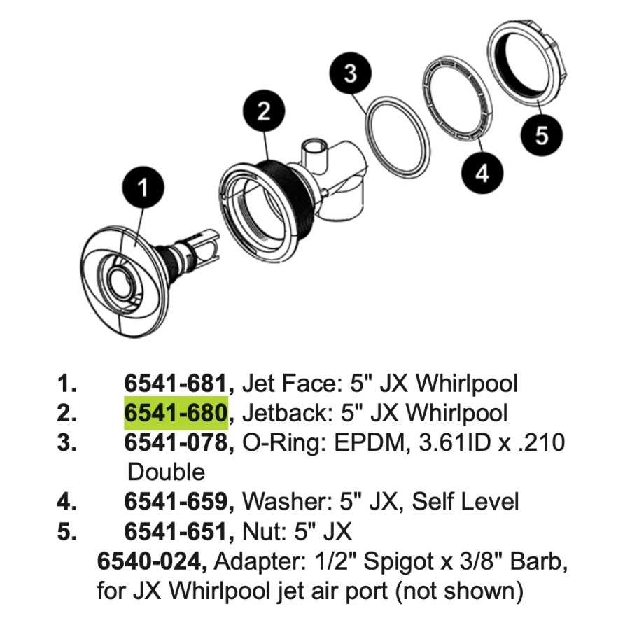 jacuzzi parts diagram