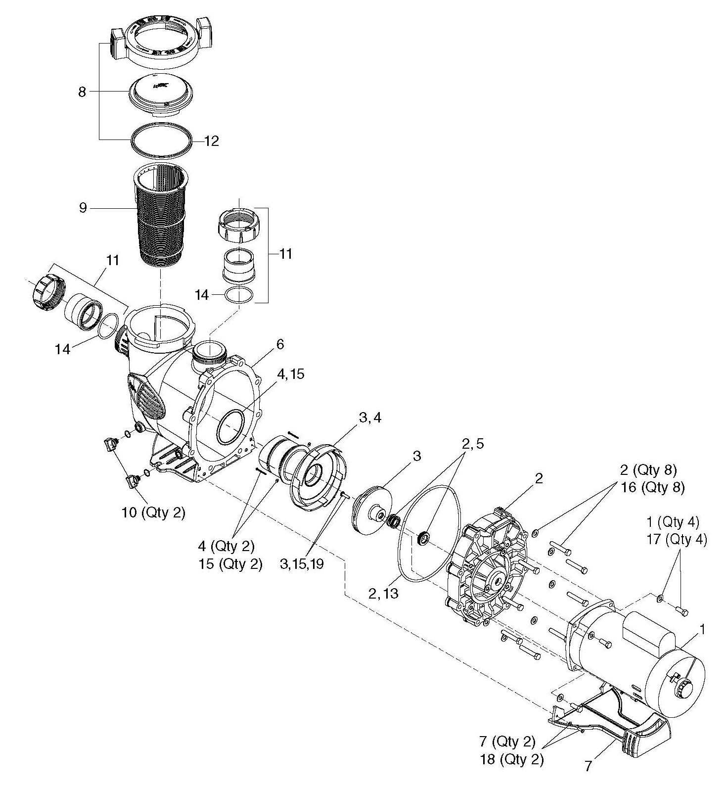 jandy lite 2 parts diagram