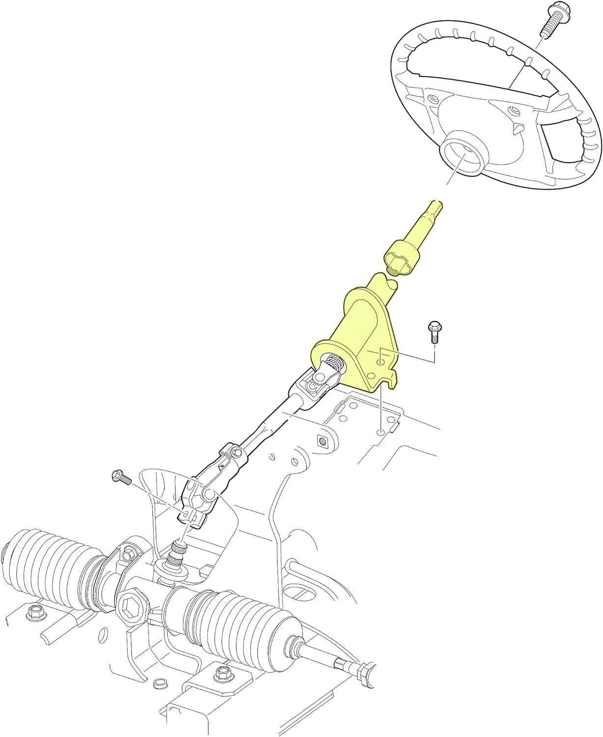 club car steering column parts diagram