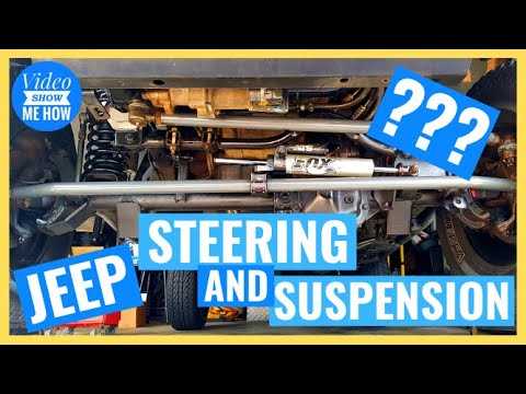 jeep jk steering parts diagram