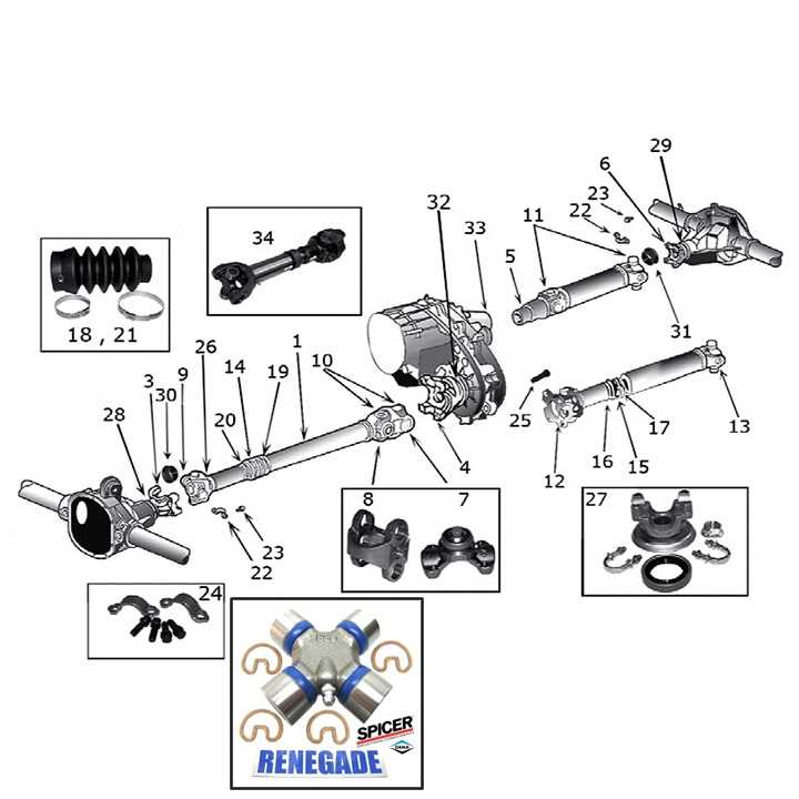 jeep tj steering parts diagram