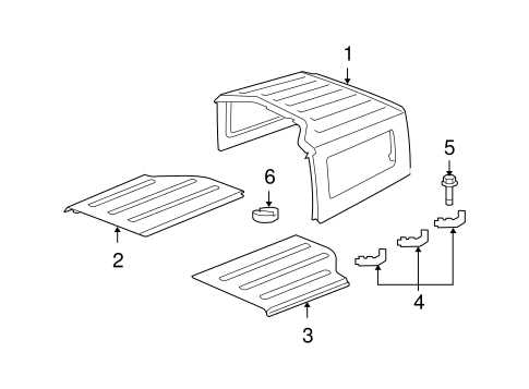 jeep wrangler diagram parts