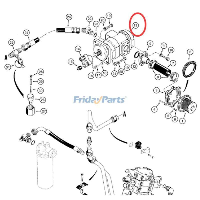 case 580 backhoe parts diagram