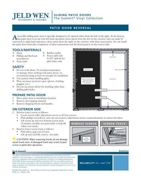 jeld wen window parts diagram