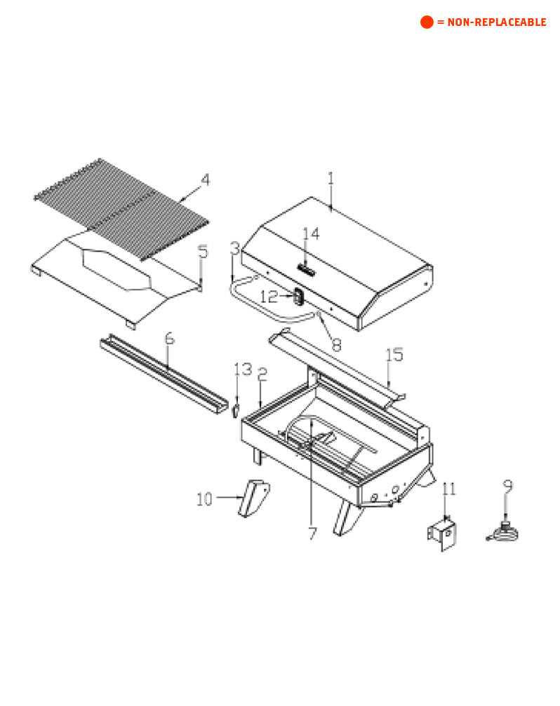 jenn air cooktop parts diagram