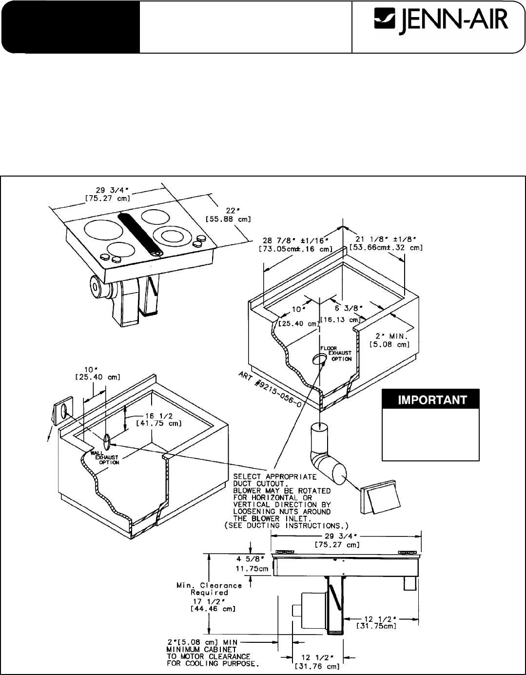 jenn air cooktop parts diagram