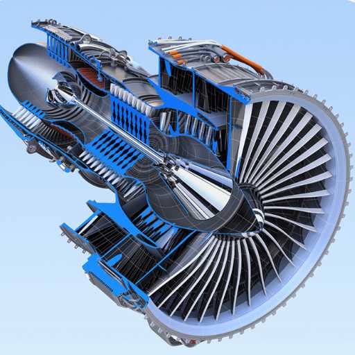 jet engine parts diagram