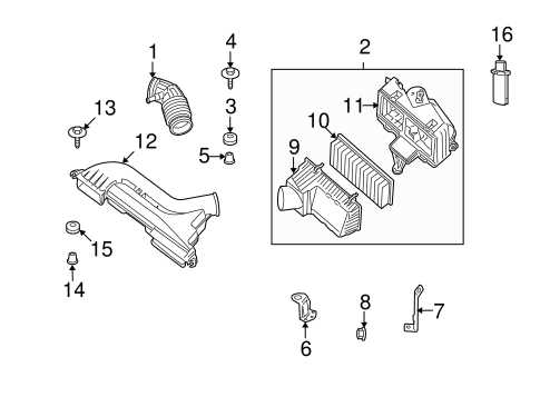 2007 nissan pathfinder parts diagram