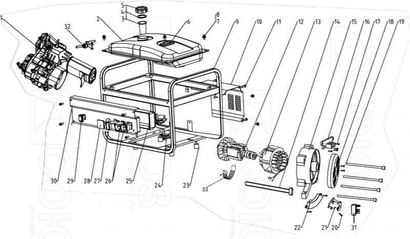 generator coleman powermate 5000 parts diagram