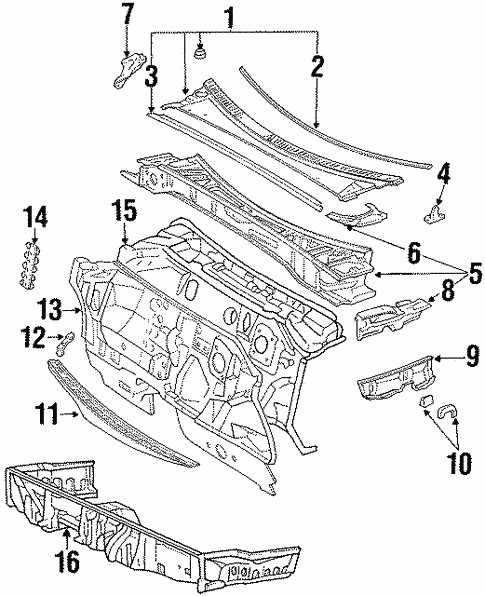 celica parts diagram