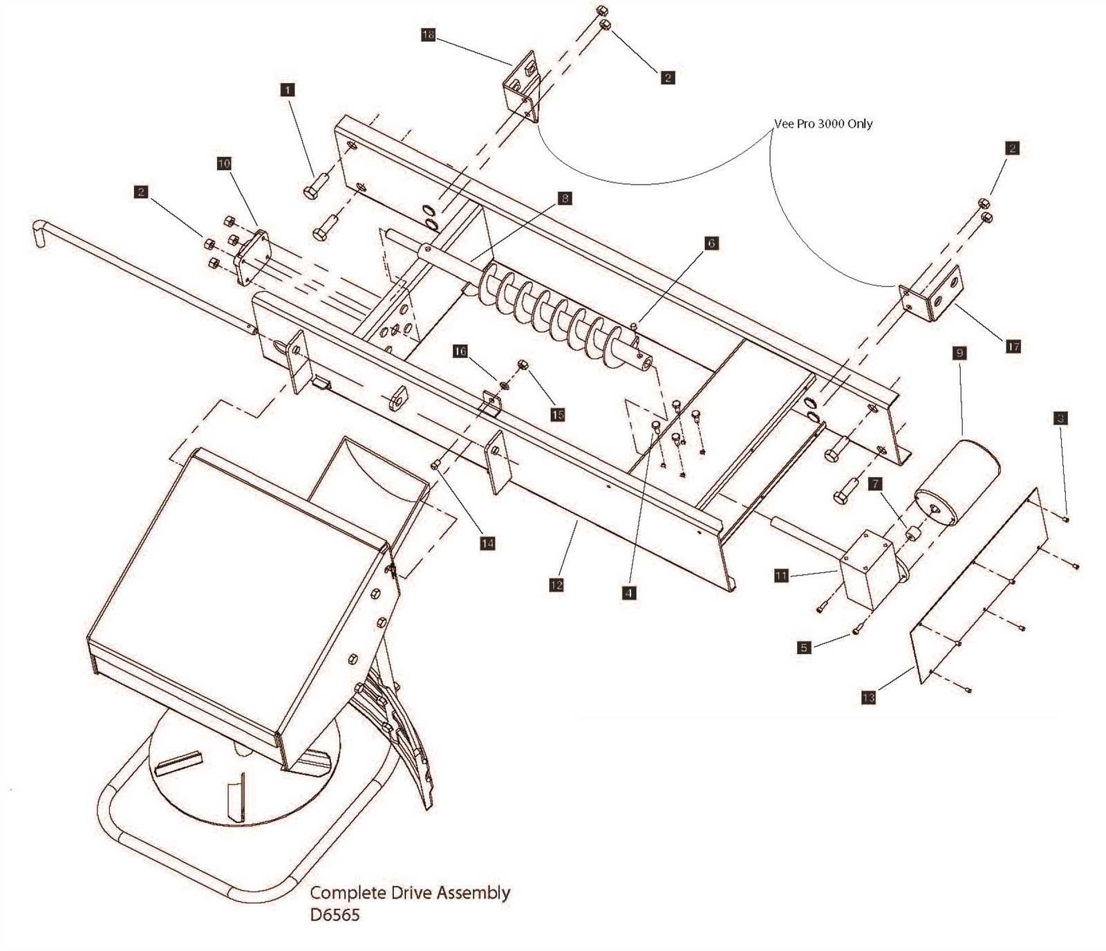 snowex v maxx 8500 parts diagram