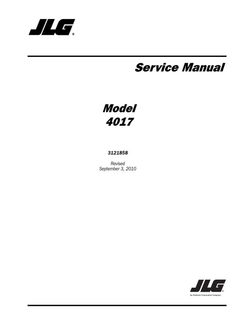 jlg parts diagram