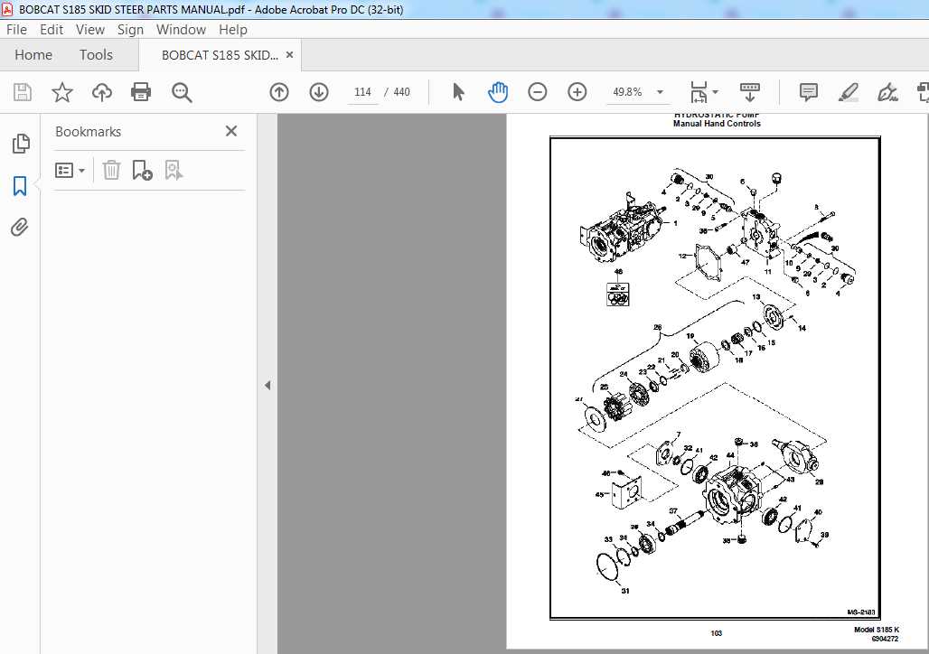 bobcat parts diagram pdf