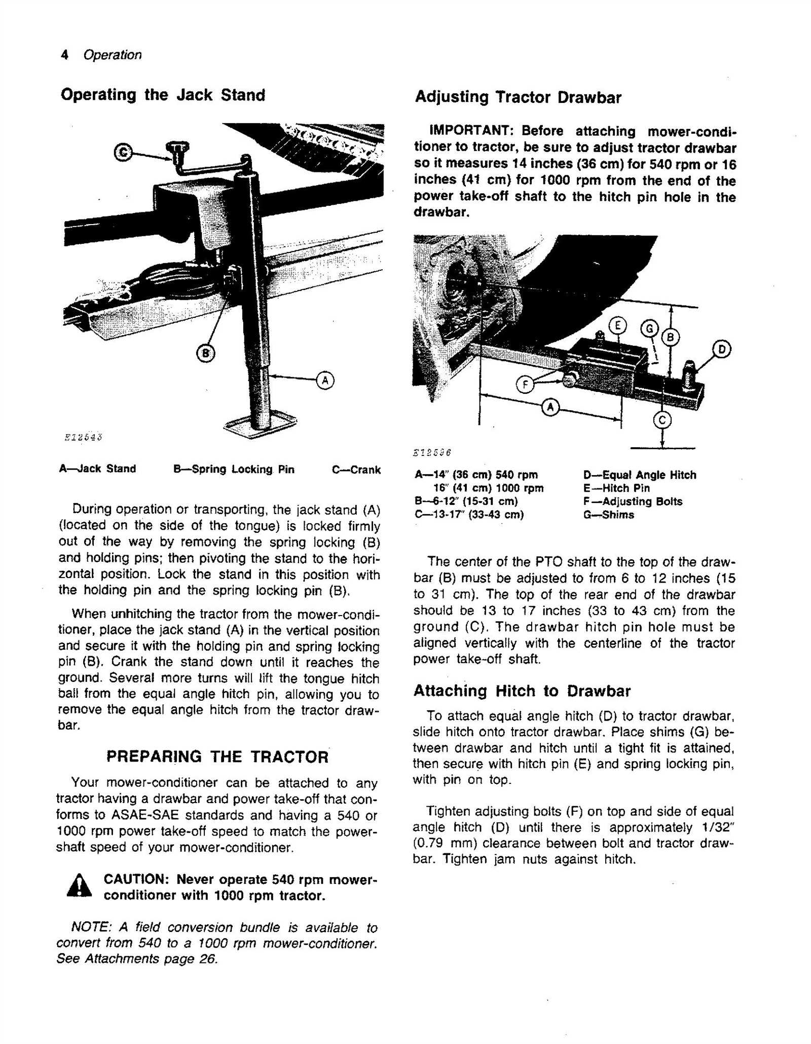 john deere 1209 haybine parts diagram