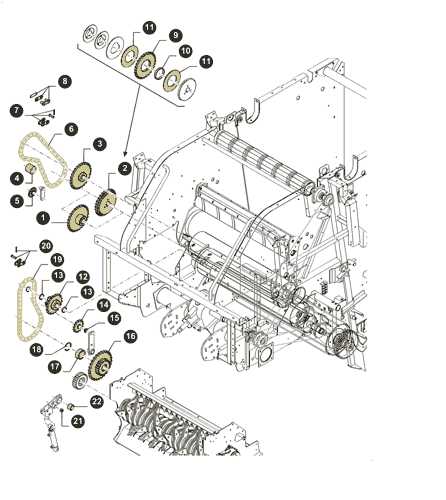 john deere 24t baler parts diagram