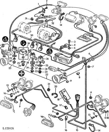 john deere 2955 parts diagram