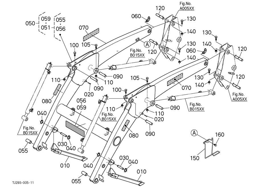 john deere 300cx loader parts diagram