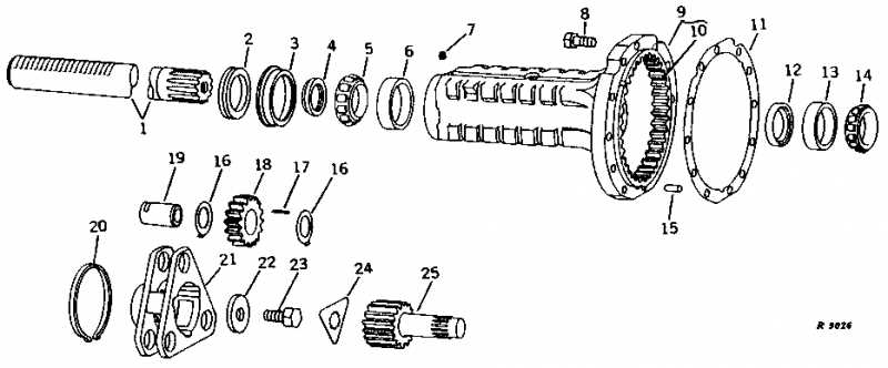 john deere 3020 parts diagram