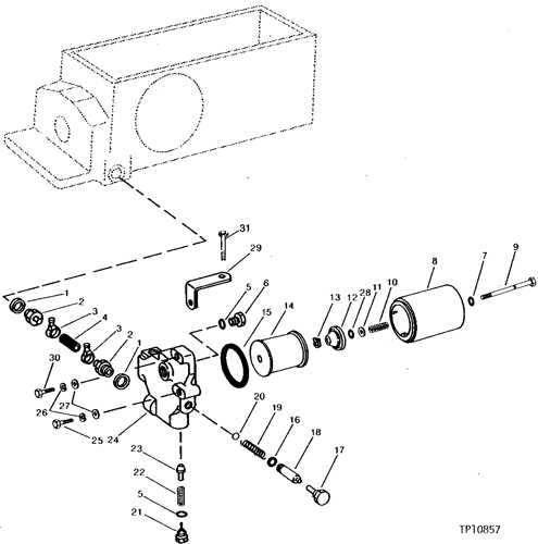 john deere 310a backhoe parts diagram