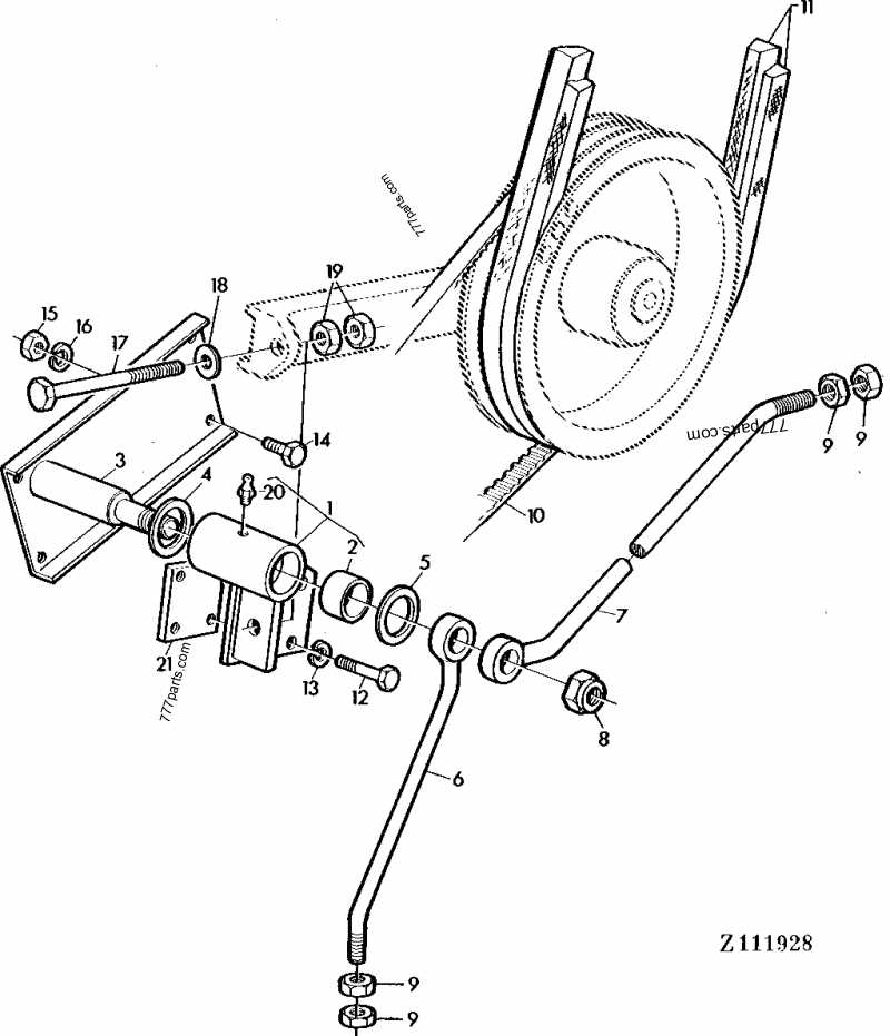 john deere 345 parts diagram