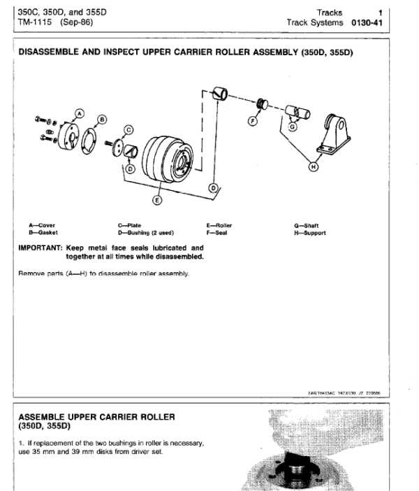 john deere 350 dozer parts diagram