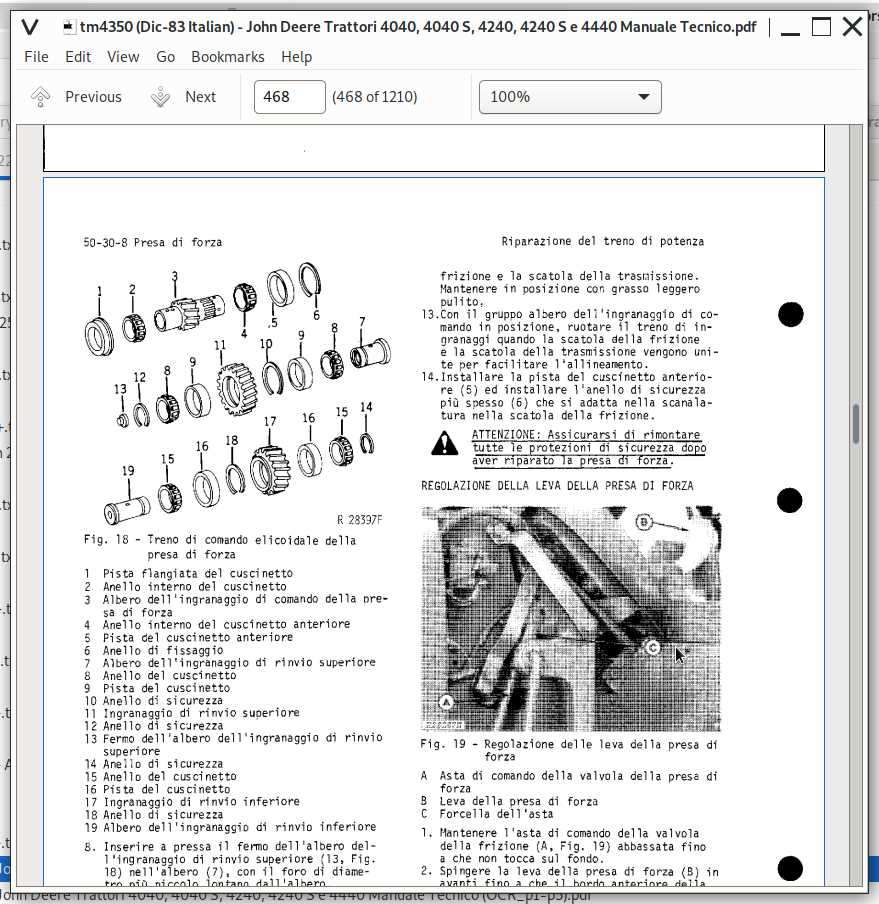 john deere 4240 parts diagram