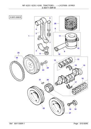 john deere 4240 parts diagram