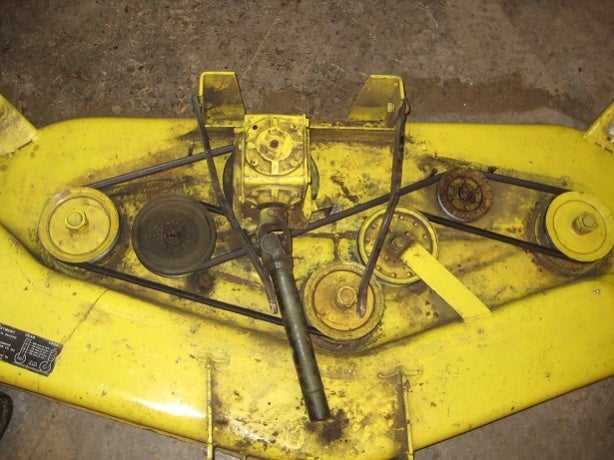 john deere 430 mower deck parts diagram