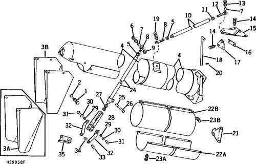 john deere 4400 parts diagram