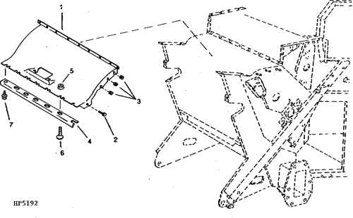 john deere 9600 combine parts diagram