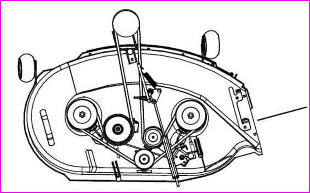 john deere d160 mower deck parts diagram