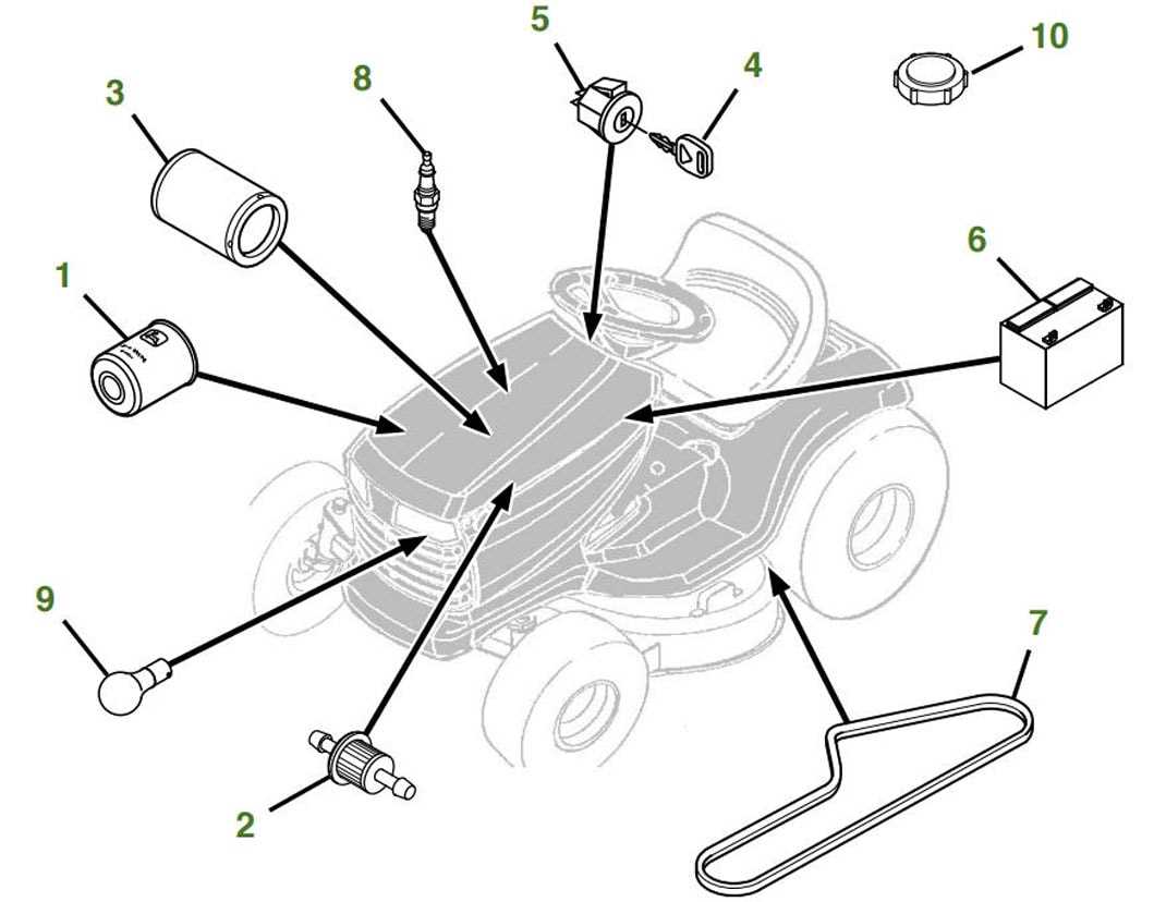 john deere e120 parts diagram