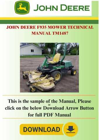 john deere f935 parts diagram