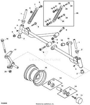 john deere gator 6x4 parts diagram