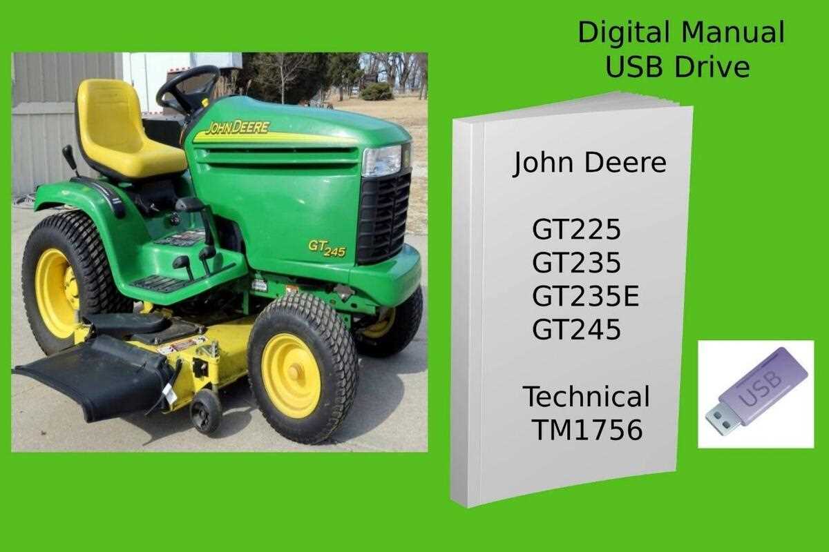 john deere gt235 engine parts diagram