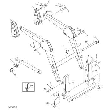 john deere h240 loader parts diagram