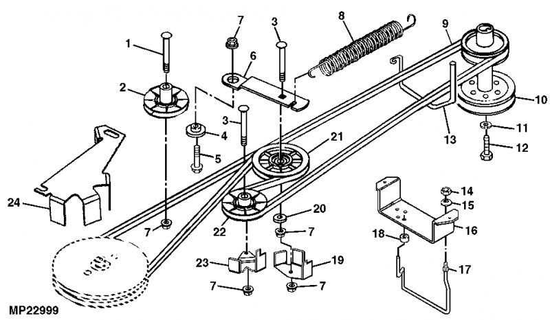 john deere l111 parts diagram