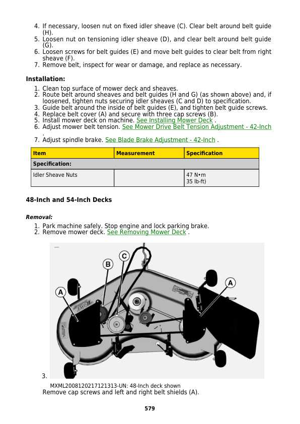 john deere la105 deck parts diagram