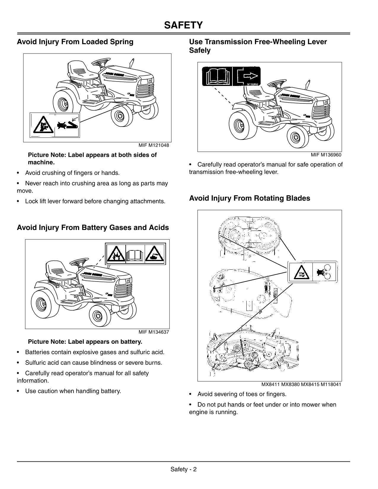 john deere lx277 steering parts diagram